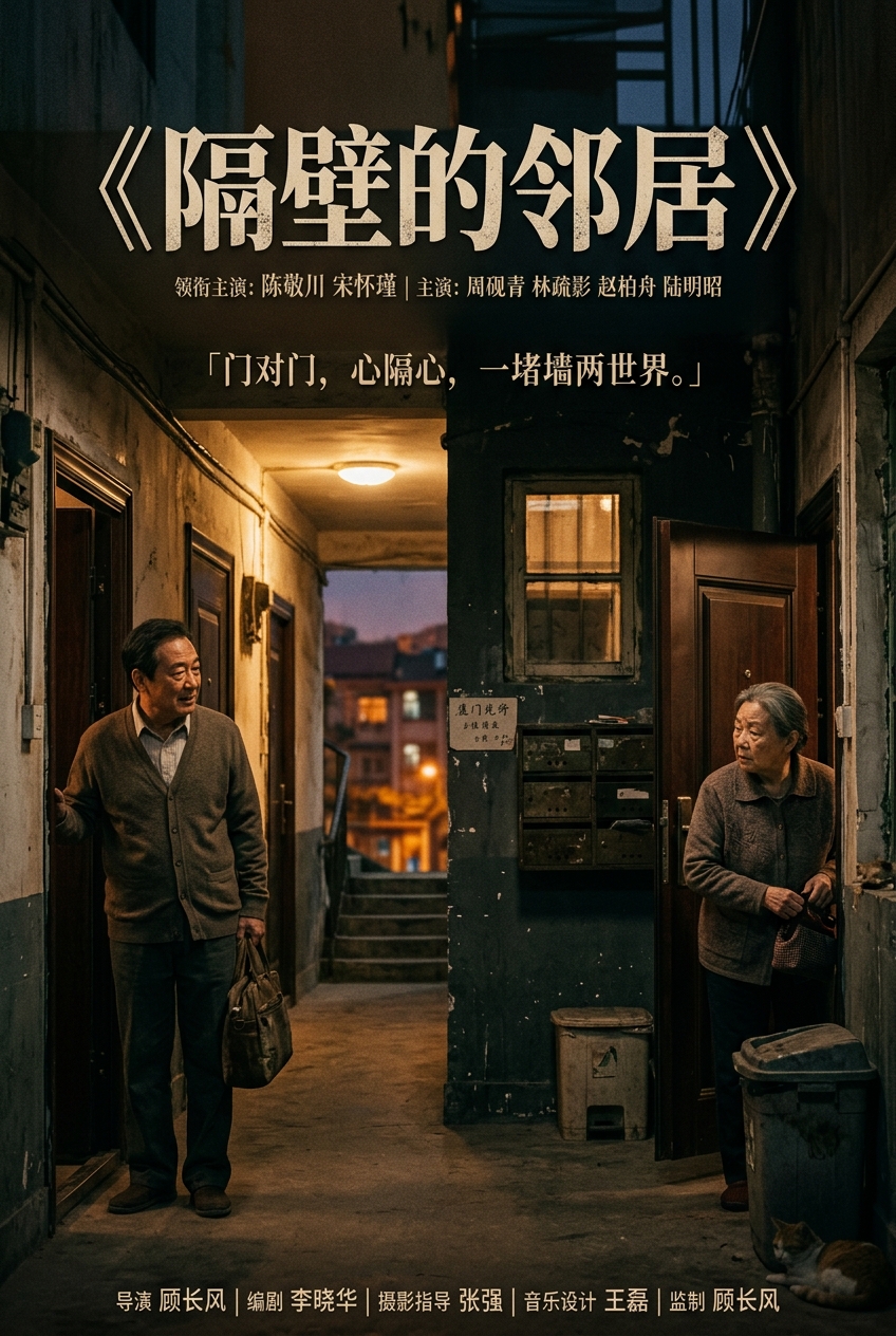 《隔壁的邻居》主海报
